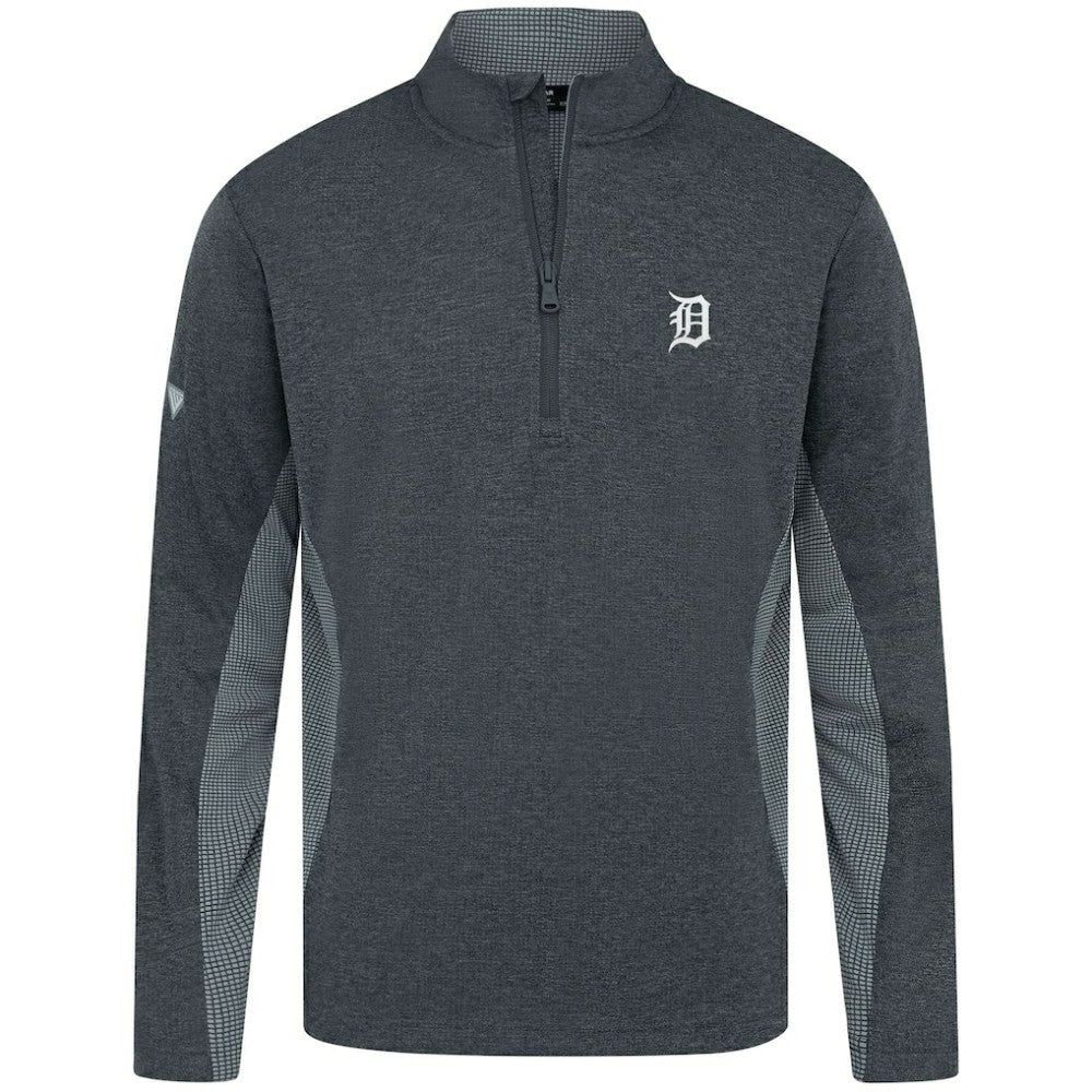 Detroit Tigers Levelwear Waffle Insignia 2.0 Quarter-Zip Pullover On Sale
