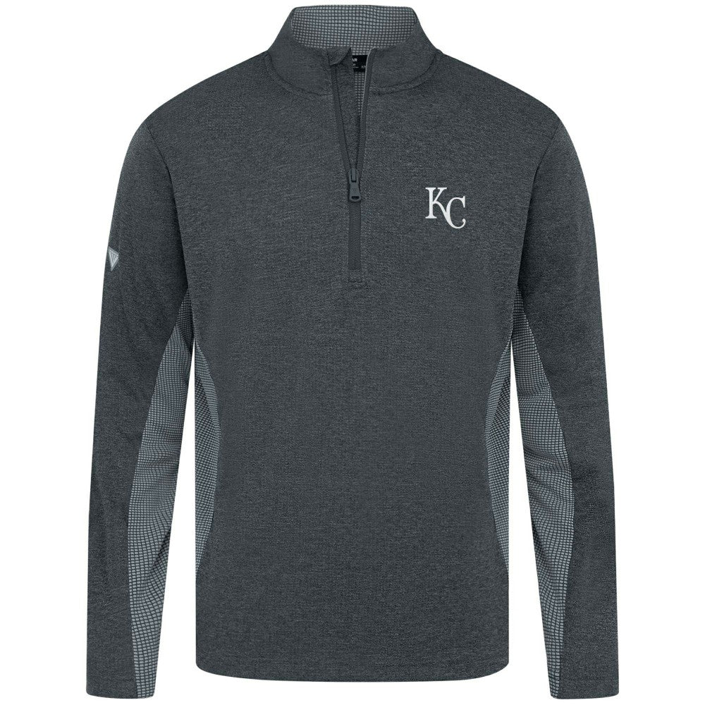 Kansas City Royals Levelwear Waffle Insignia 2.0 Quarter-Zip Pullover Lifestyle