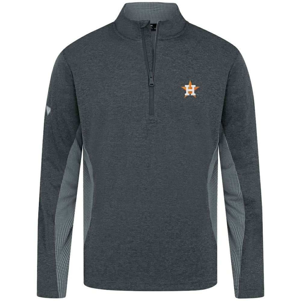 Houston Astros Levelwear Waffle Insignia 2.0 Quarter-Zip Pullover Lifestyle