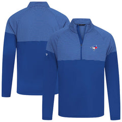 Toronto Blue Jays Levelwear Classic Stripes Insignia 2.0 Pullover On Sale