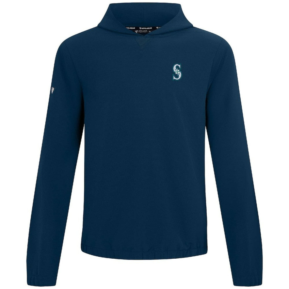 Seattle Mariners Levelwear Action Insignia 2.0 Pullover Hoodie Clearance