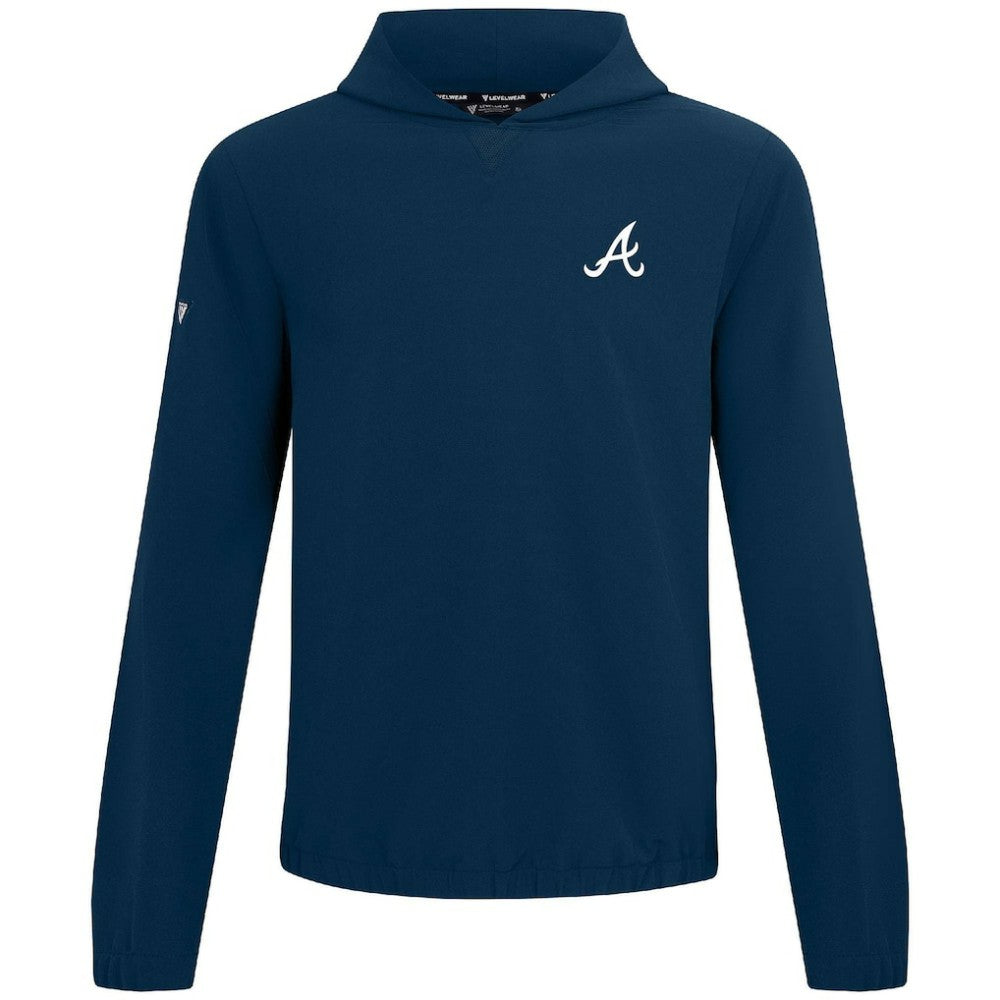 Atlanta Braves Levelwear Action Insignia 2.0 Pullover Hoodie Near Me