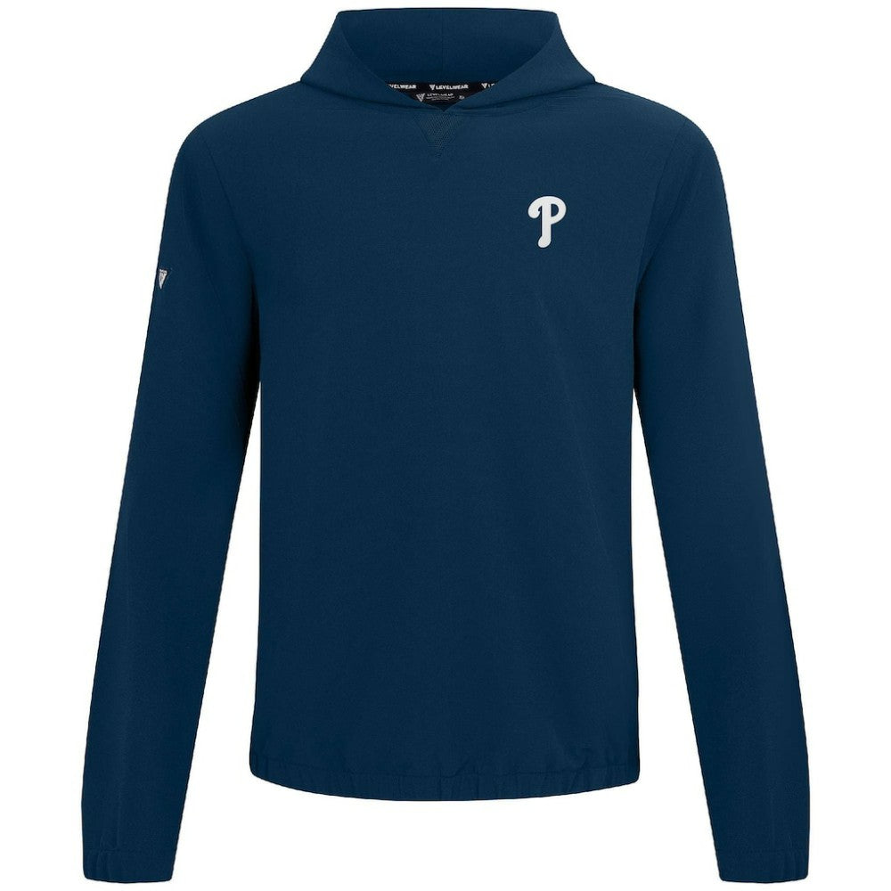 Philadelphia Phillies Levelwear Action Insignia 2.0 Pullover Hoodie Lifestyle