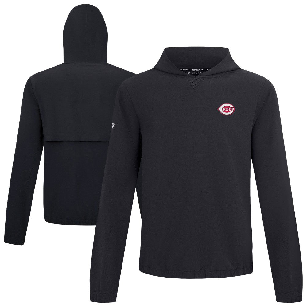 Cincinnati Reds Levelwear Action Insignia 2.0 Pullover Hoodie for sale