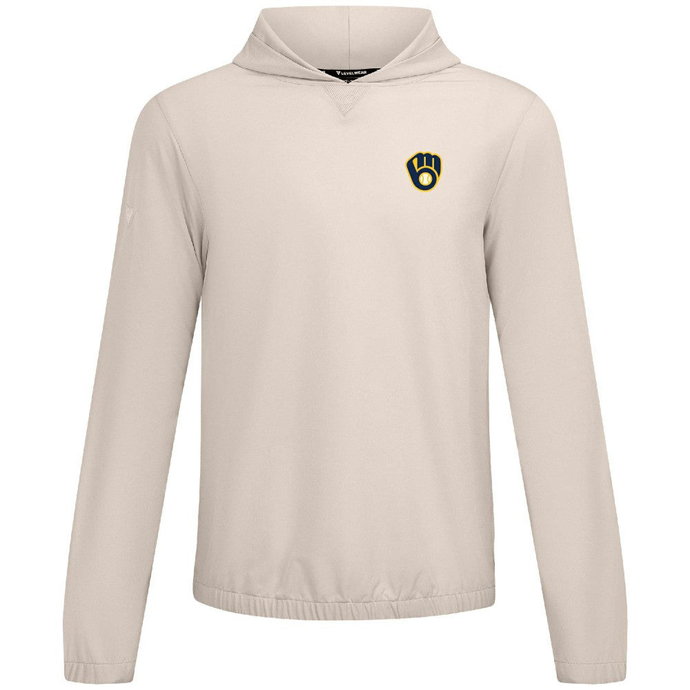 Milwaukee Brewers Levelwear Action Insignia 2.0 Pullover Hoodie for sale