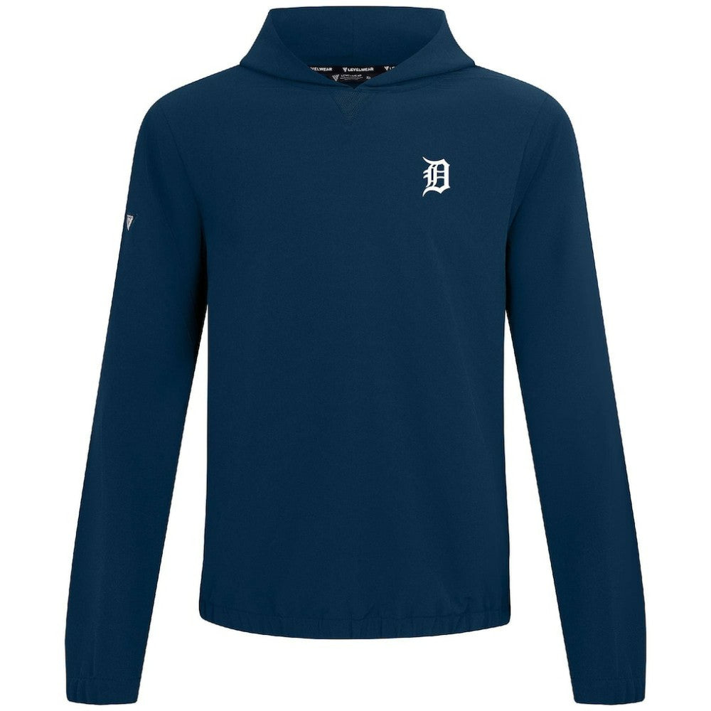 Detroit Tigers Levelwear Action Insignia 2.0 Pullover Hoodie Lifestyle