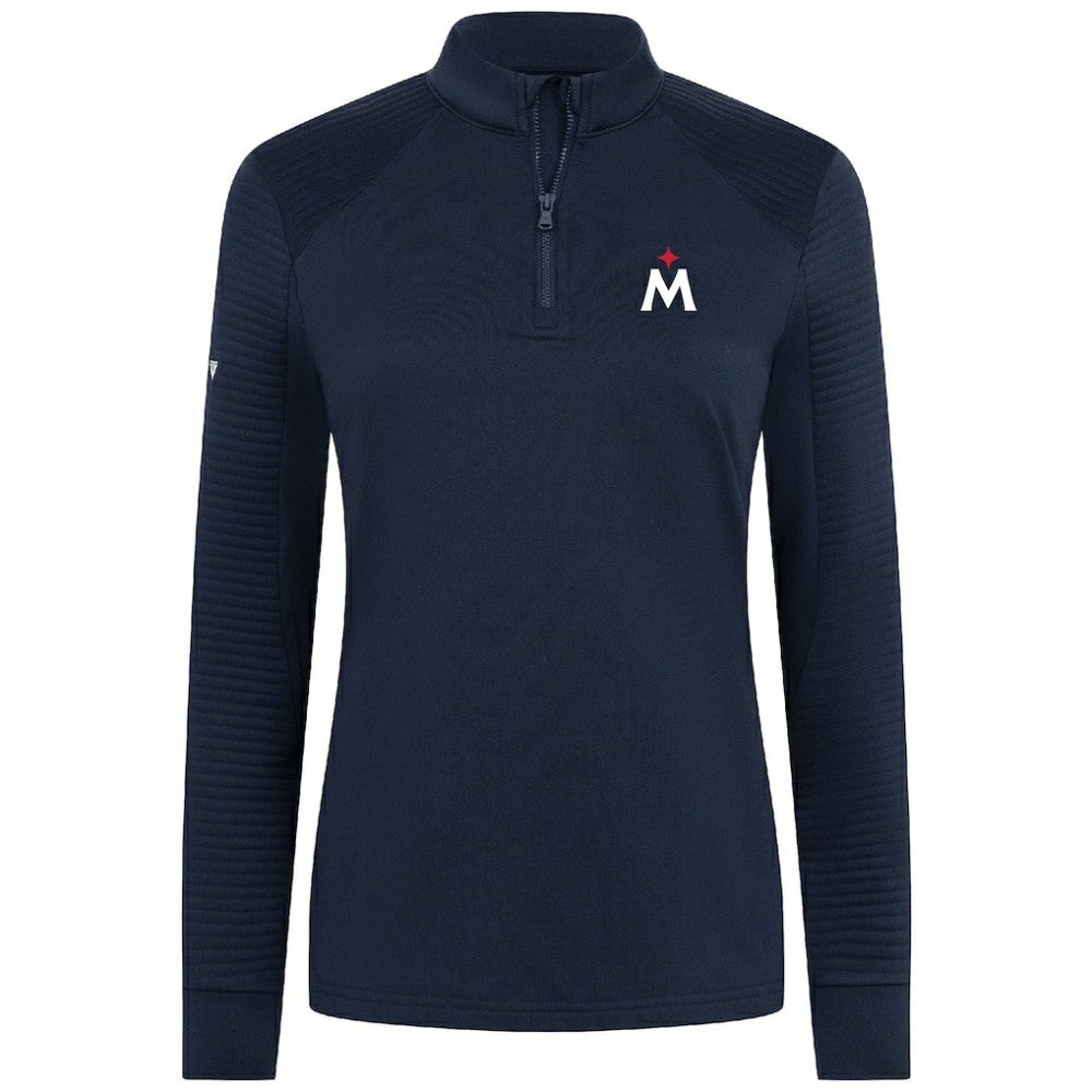 Minnesota Twins Levelwear Women's Power Insignia 2.0 Quarter-Zip Pullover Top Lifestyle