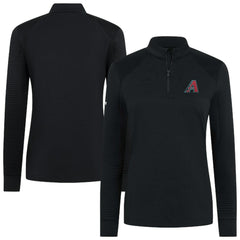 Arizona Diamondbacks Levelwear Women's Power Insignia 2.0 Quarter-Zip Pullover Top Sale
