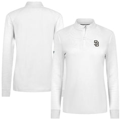 San Diego Padres Levelwear Women's Power Insignia 2.0 Quarter-Zip Pullover Top for sale
