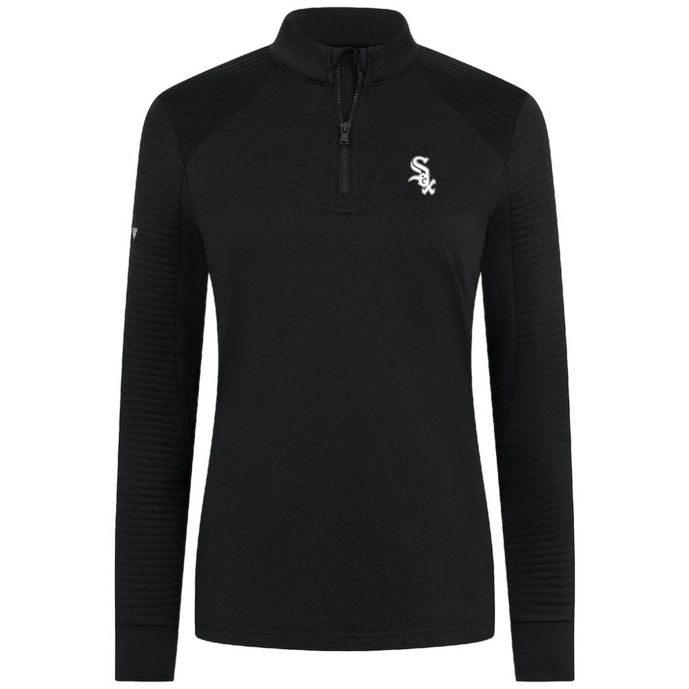 Chicago White Sox Levelwear Women's Power Insignia 2.0 Quarter-Zip Pullover Top On Sale