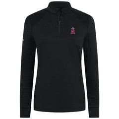 Los Angeles Angels Levelwear Women's Power Insignia 2.0 Quarter-Zip Pullover Top Clearance
