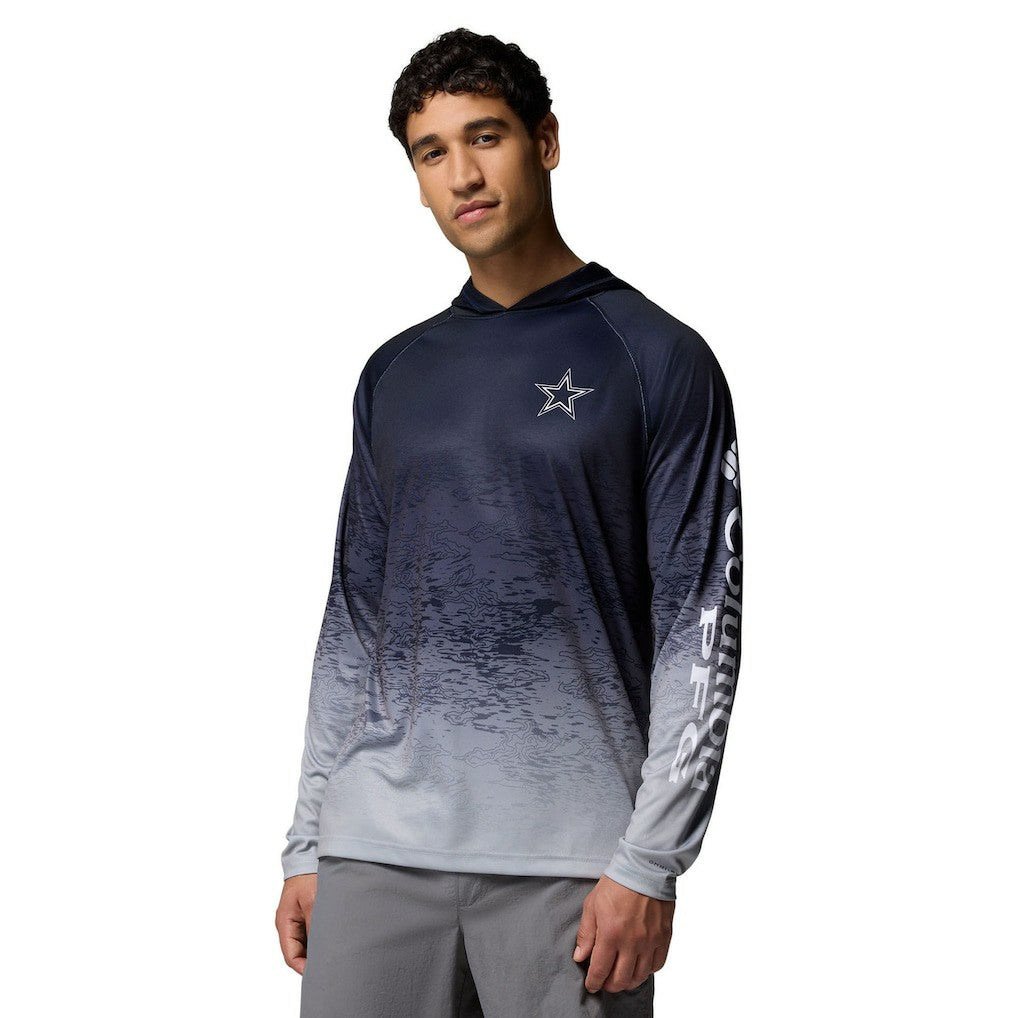 Dallas Cowboys Super Terminal Tackle Hoodie Navy - Columbia