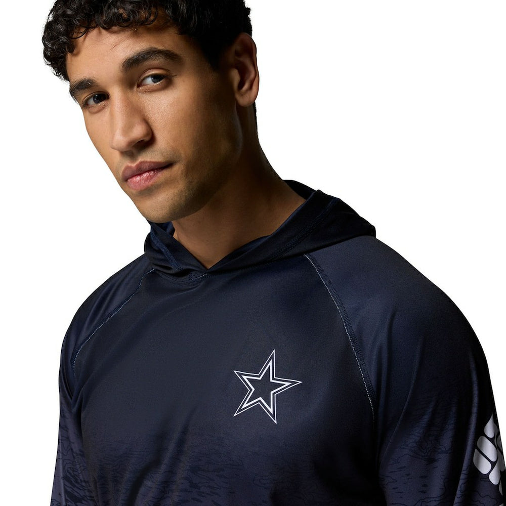Dallas Cowboys Super Terminal Tackle Hoodie Navy - Columbia