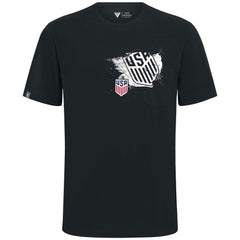 USMNT Levelwear Focal Blasted T-Shirts - Black