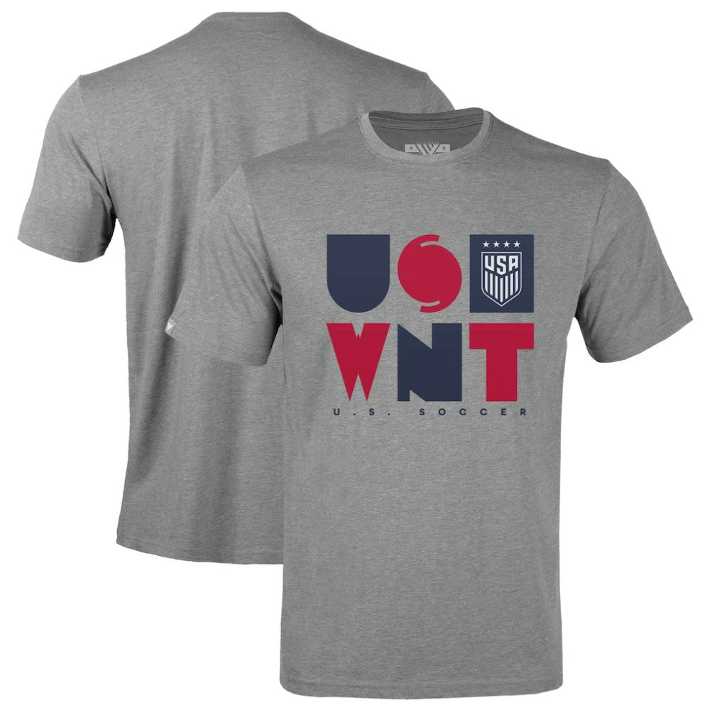 USWNT Levelwear Richmond Full On T-Shirts - Gray