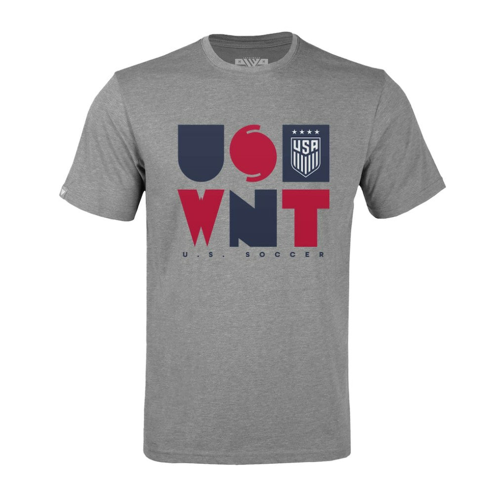 USWNT Levelwear Richmond Full On T-Shirts - Gray