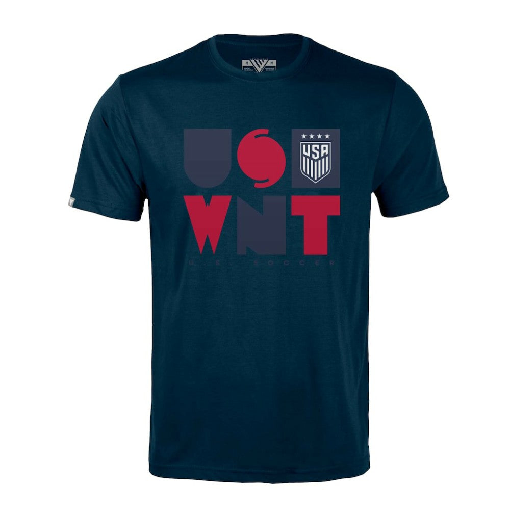 USWNT Levelwear Richmond Full On T-Shirts - Navy