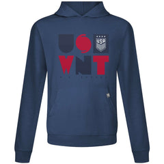 USWNT Levelwear Relay Full On Pullover Hoodie - Navy