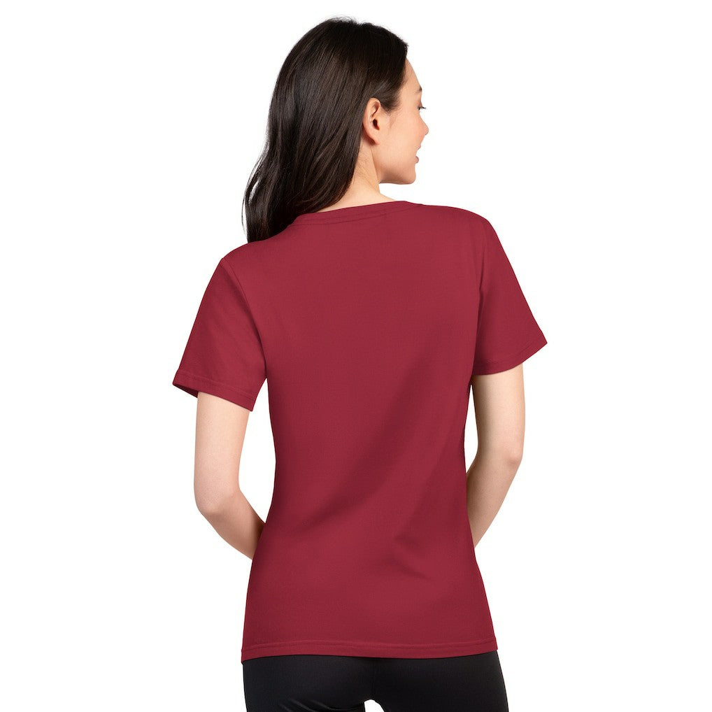 Washington Commanders G-III 4Her by Carl Banks Women's Super-Slim Lightweight Winning Crew T-Shirt Burgundy - NFL