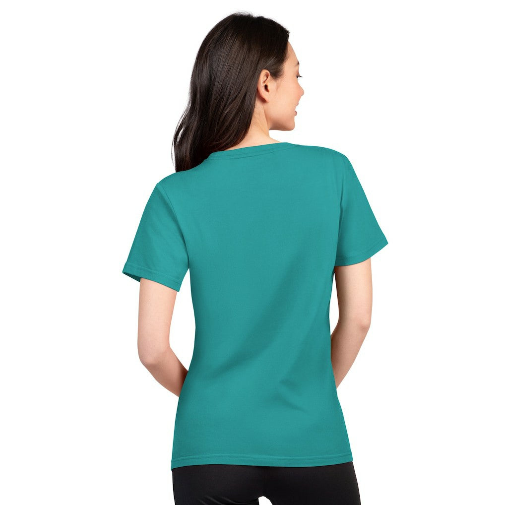 Miami Dolphins G-III 4Her by Carl Banks Women's Super-Slim Lightweight Winning Crew T-Shirt Aqua - NFL