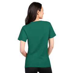 New York Jets G-III 4Her by Carl Banks Women's Super-Slim Lightweight Winning Crew T-Shirt Green - NFL