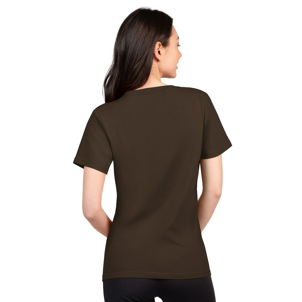 Cleveland Browns G-III 4Her by Carl Banks Women's Super-Slim Lightweight Winning Crew T-Shirt Brown - NFL