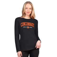 Cincinnati Bengals G-III 4Her by Carl Banks Women's Best Play Long Sleeve T-Shirt Black - NFL