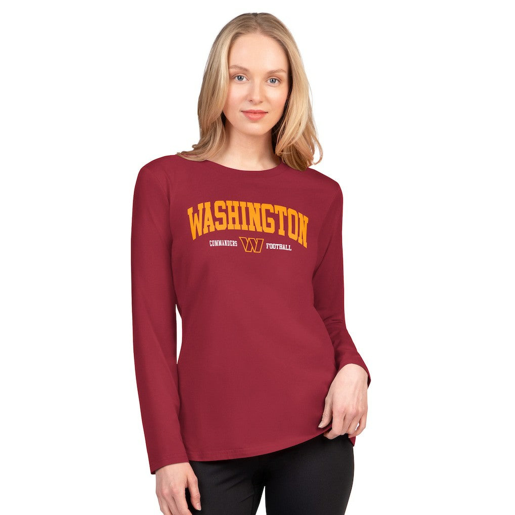Washington Commanders G-III 4Her by Carl Banks Women's Best Play Long Sleeve T-Shirt Burgundy - NFL