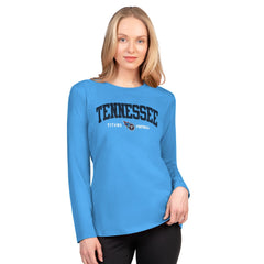 Tennessee Titans G-III 4Her by Carl Banks Women's Best Play Long Sleeve T-Shirt Light Blue - NFL