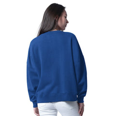 Buffalo Bills G-III 4Her by Carl Banks Women's Oversized Feud Sweatshirt Royal - NFL