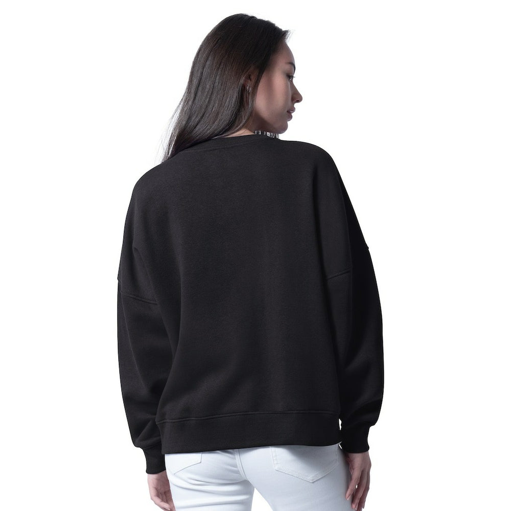 Jacksonville Jaguars G-III 4Her by Carl Banks Women's Oversized Feud Sweatshirt Black - NFL