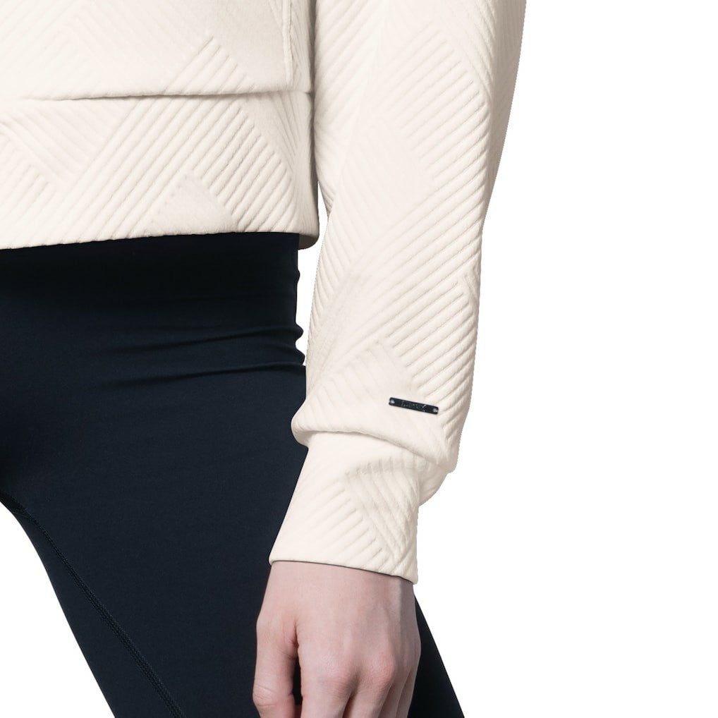 Carolina Panthers MSX by Michael Strahan Women's Eleanor Full-Zip Hoodie Cream - NFL