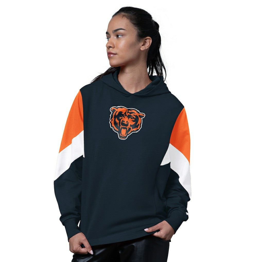 Chicago Bears Starter Women's Scrimmage Hoodie Navy - NFL