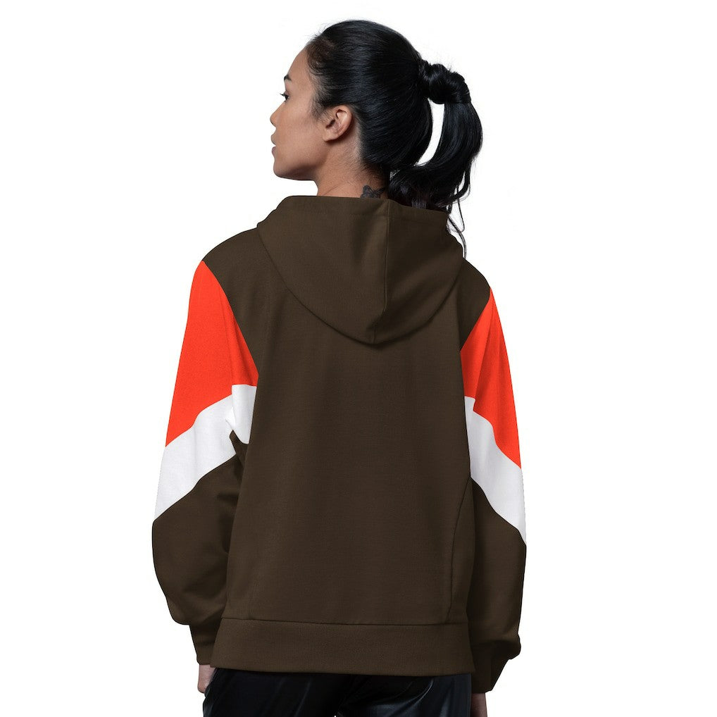 Cleveland Browns Starter Women's Scrimmage Hoodie Brown - NFL