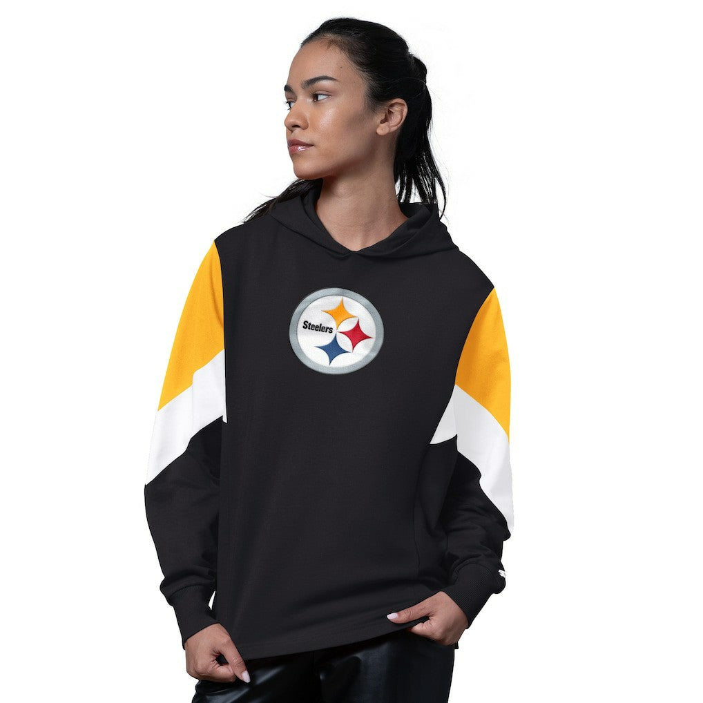 Pittsburgh Steelers Starter Women's Scrimmage Hoodie Black - NFL