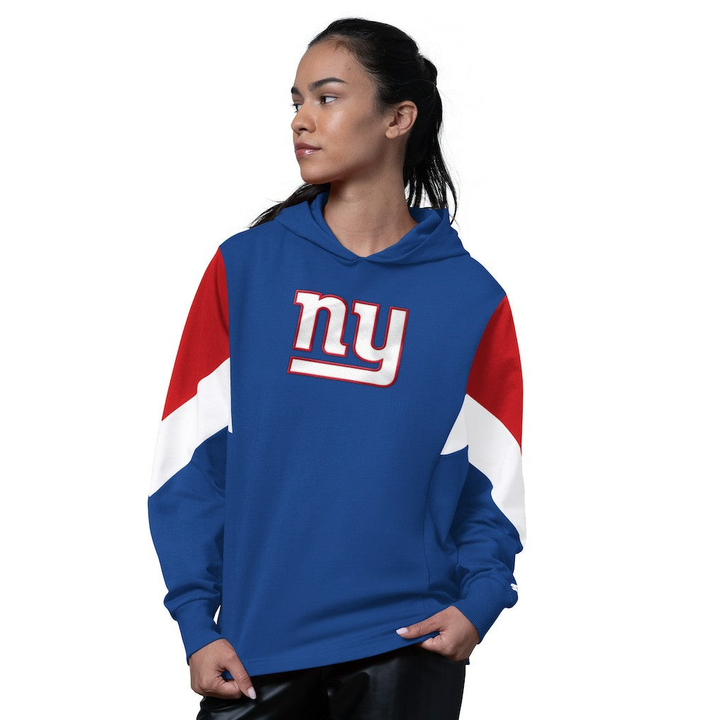 New York Giants Starter Women's Scrimmage Hoodie Royal - NFL
