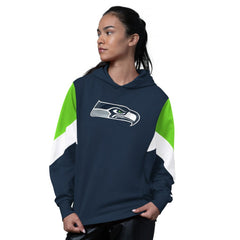 Seattle Seahawks Starter Women's Scrimmage Hoodie College Navy - NFL