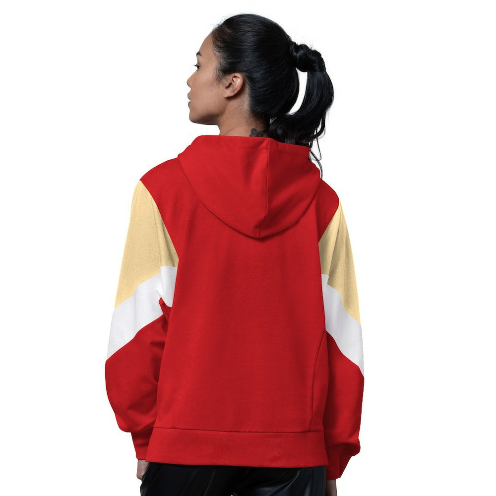 San Francisco 49ers Starter Women's Scrimmage Hoodie Scarlet - NFL
