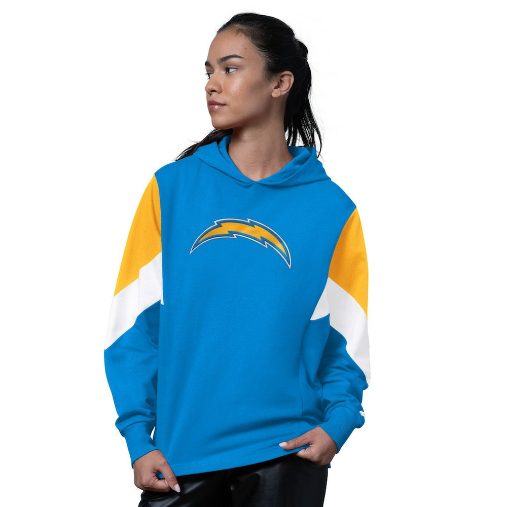 Los Angeles Chargers Starter Women's Scrimmage Hoodie Powder Blue - NFL