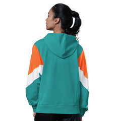 Miami Dolphins Starter Women's Scrimmage Hoodie Aqua - NFL