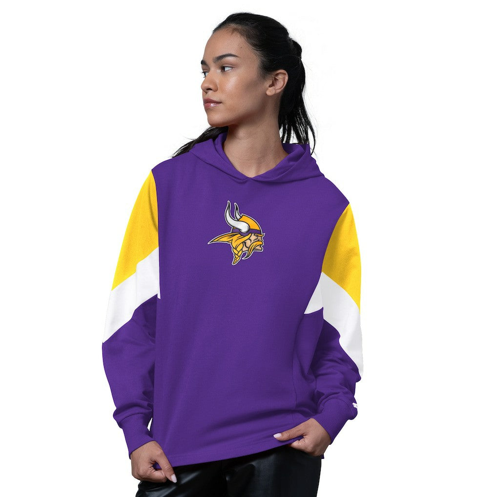 Minnesota Vikings Starter Women's Scrimmage Hoodie Purple - NFL