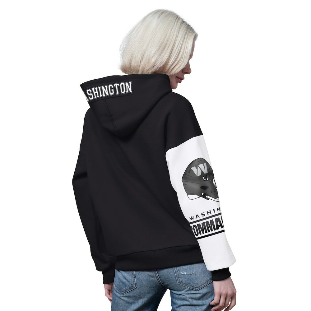 Washington Commanders Starter Women's 4th Down Full-Zip Hoodie Black - NFL