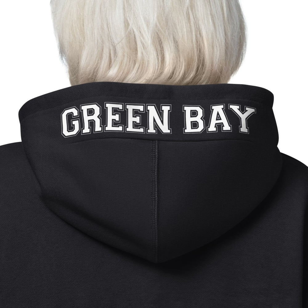 Green Bay Packers Starter Women's 4th Down Full-Zip Hoodie Black - NFL