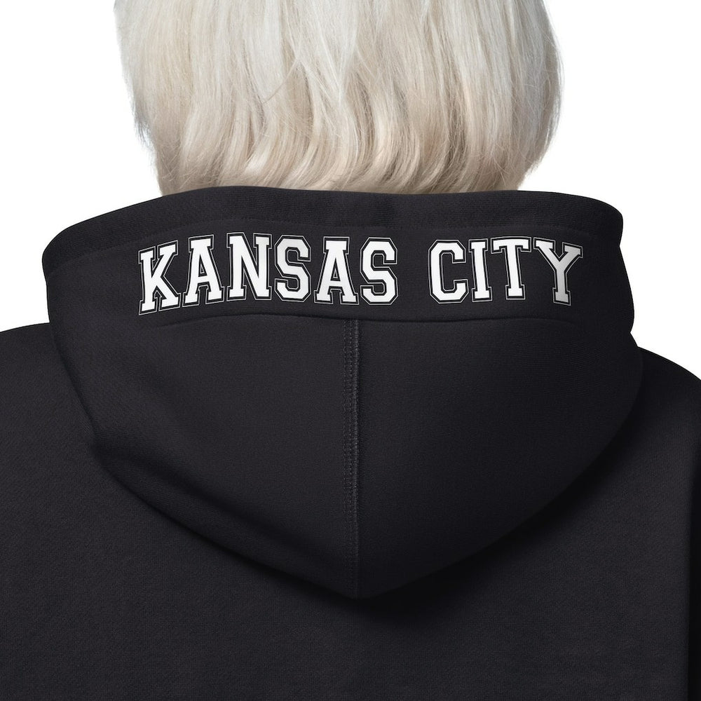 Kansas City Chiefs Starter Women's 4th Down Full-Zip Hoodie Black - NFL