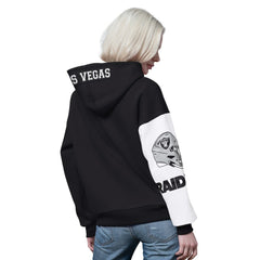 Las Vegas Raiders Starter Women's 4th Down Full-Zip Hoodie Black - NFL