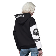 Pittsburgh Steelers Starter Women's 4th Down Full-Zip Hoodie Black - NFL