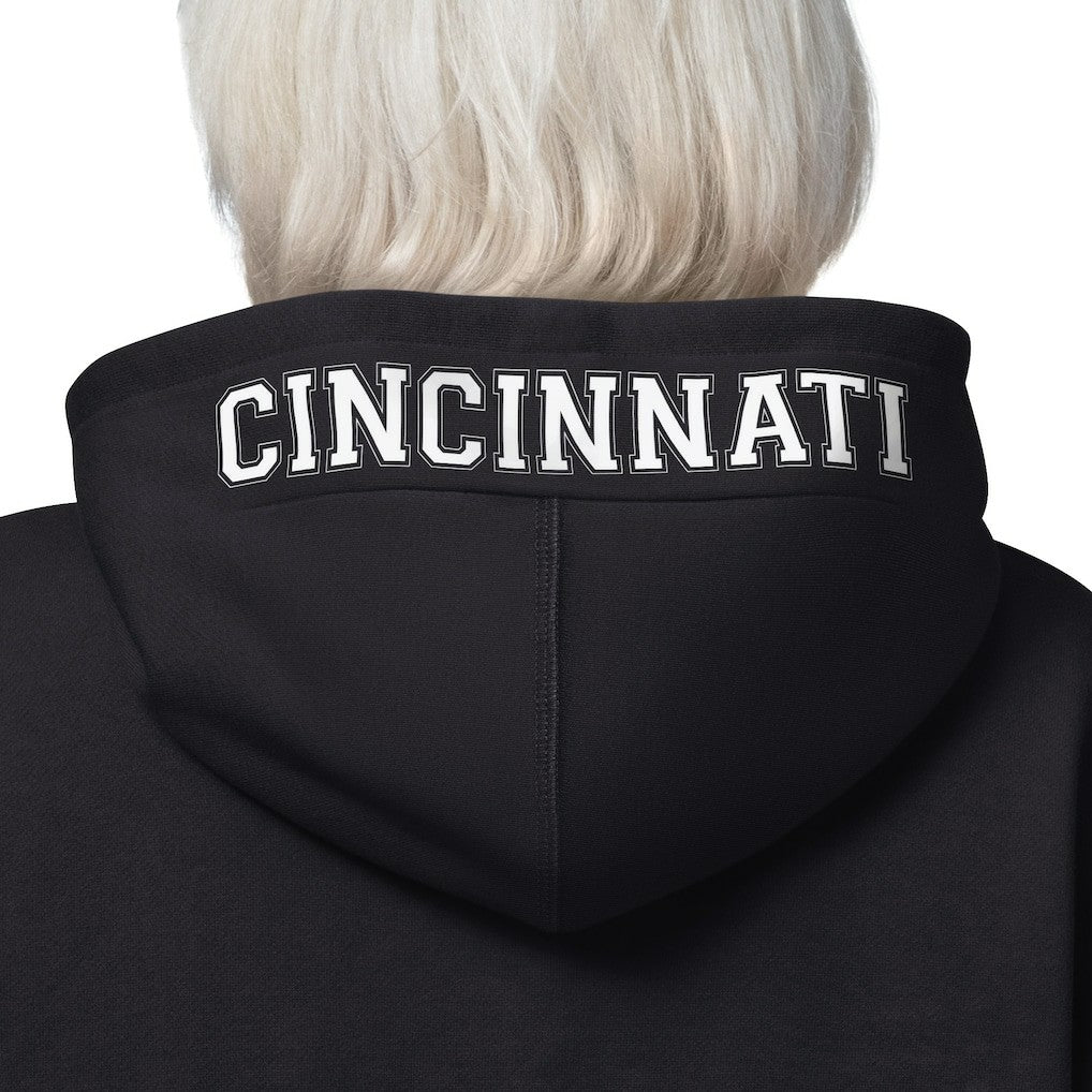 Cincinnati Bengals Starter Women's 4th Down Full-Zip Hoodie Black - NFL