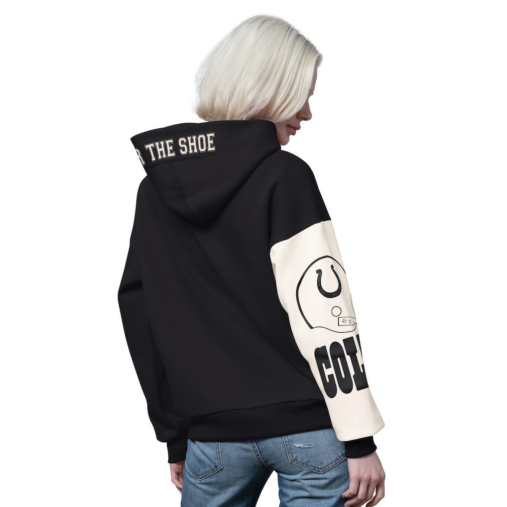 Indianapolis Colts Starter Women's 4th Down Full-Zip Hoodie Black - NFL