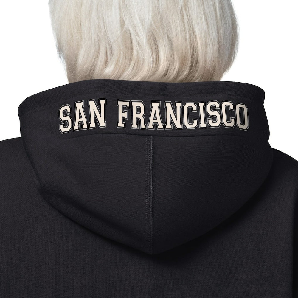San Francisco 49ers Starter Women's 4th Down Full-Zip Hoodie Black - NFL