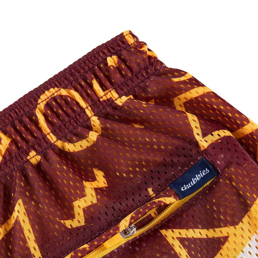 Washington Commanders Chubbies Mesh Shorts Burgundy - NFL